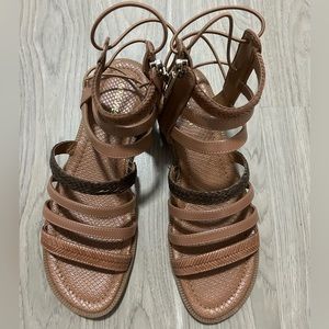 Nine West Strap Back Sandals - Like New
